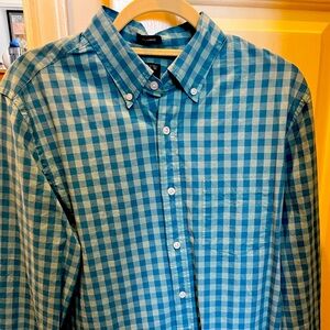 JCrew men’s medium button down.